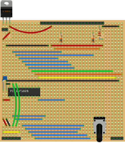 Prototype board layout