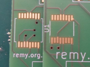 PCB SMD pads