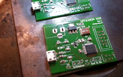 PCBs on the hot-plate
