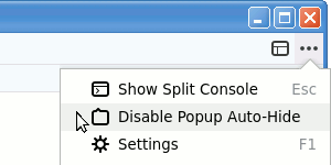 Disable popup auto-hide