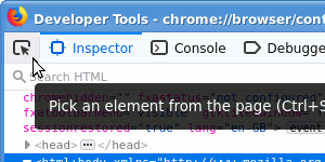 Enable element picker