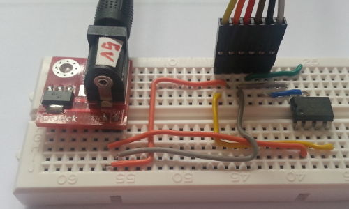 Makeshift programming circuit