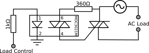 Triac sub-circuit