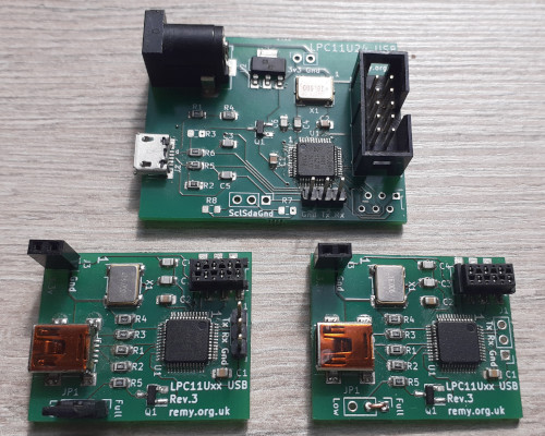 Functioning development PCBs