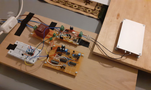 Triac-controlled power tests