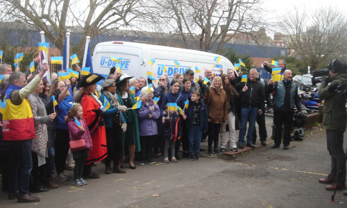 Charity send-off